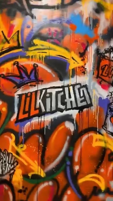 Live Mural Painting at Lil Kitchen (Maadi)